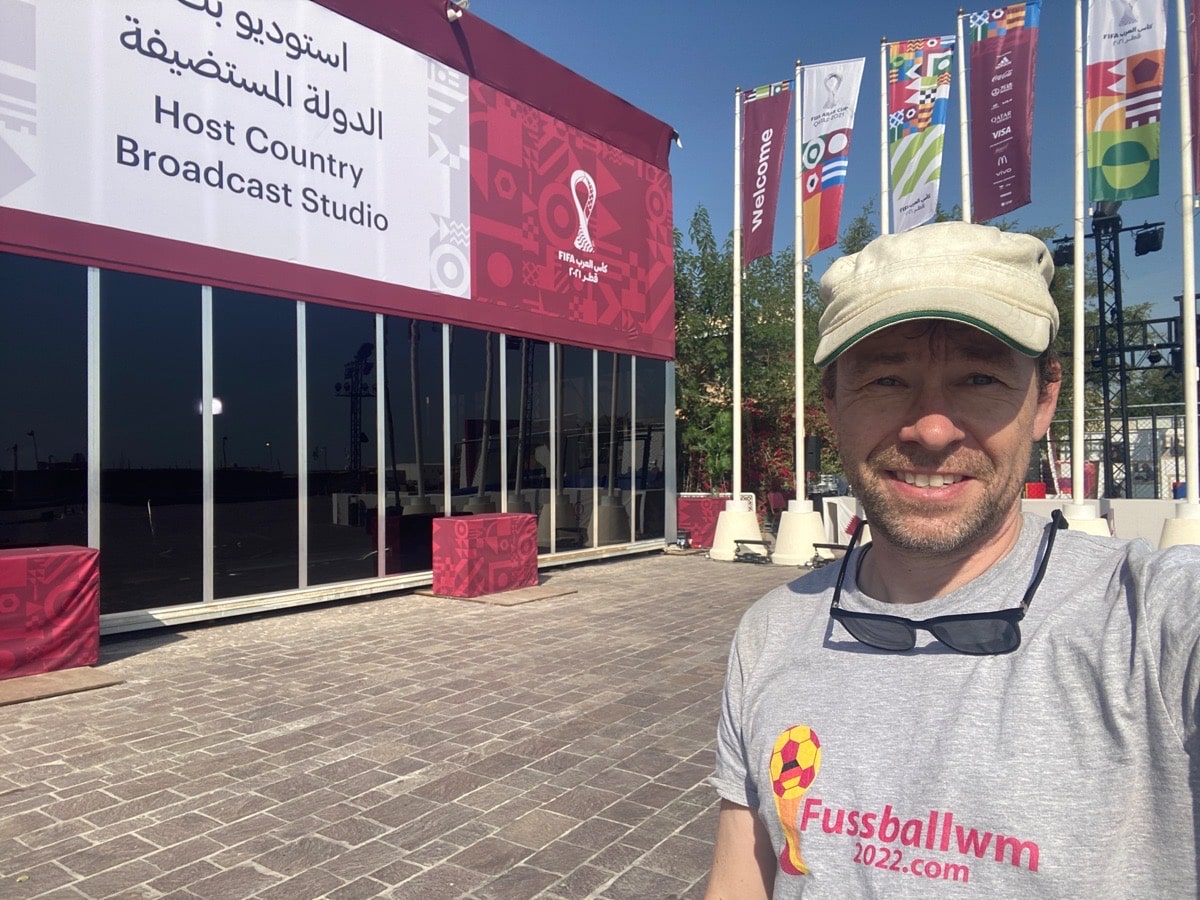 Nils Römeling bei der FIFA WM 2022 in Katar