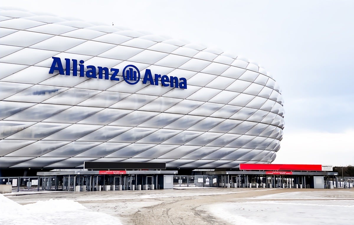 Die Allianz Arena wird während der EM 2024 "Munich Arena" heißen.(Copyright depositphotos.com)