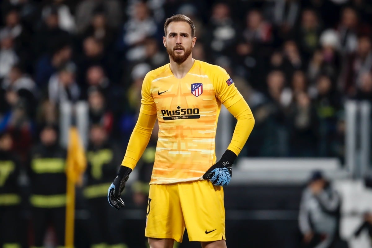 Jan Oblak im Tor von Atletico Madrid (Foto Deposit)