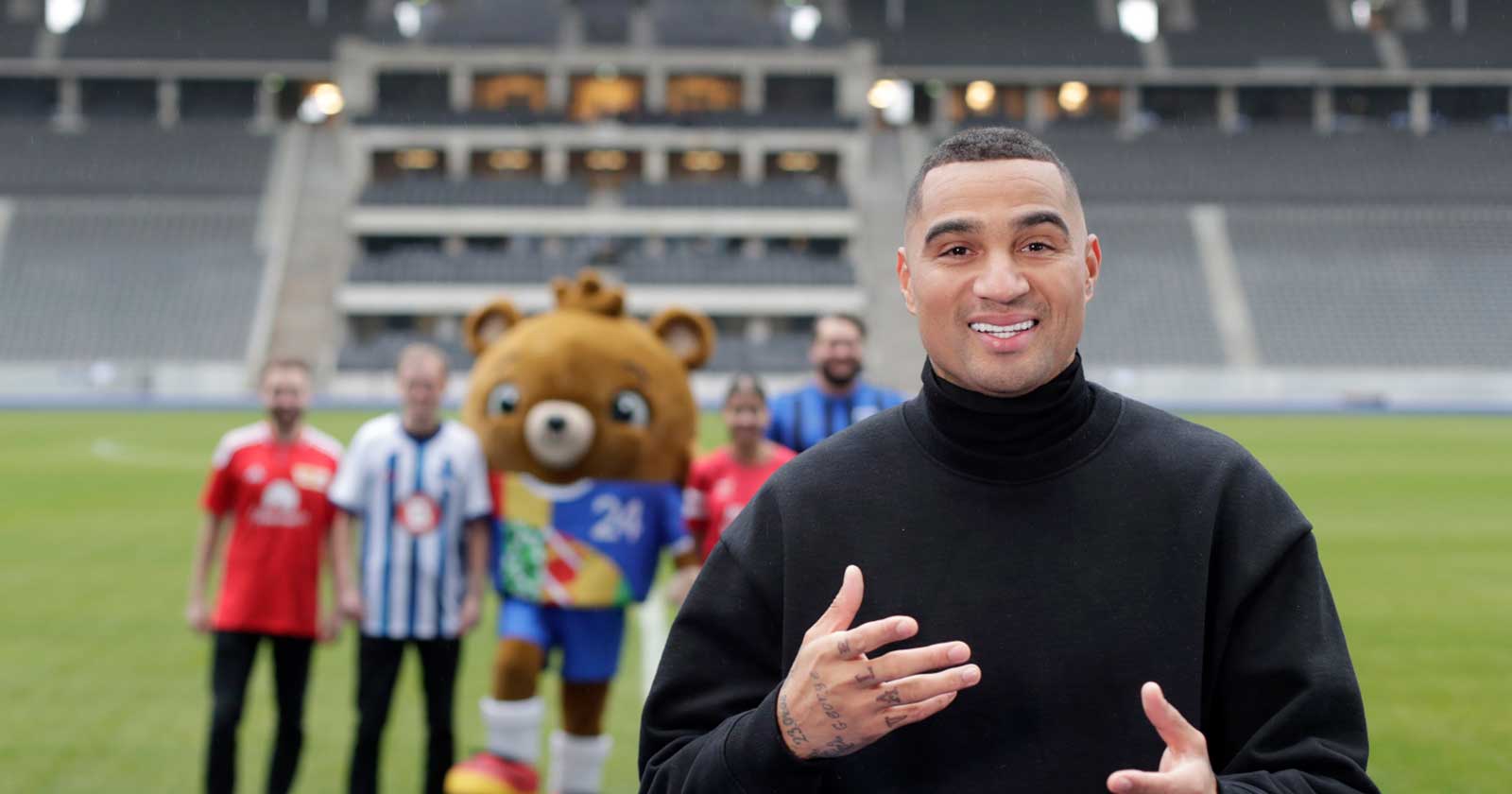 Host City Berlin Botschafter Kevin-Prince Boateng (Foto Sven Darmer)