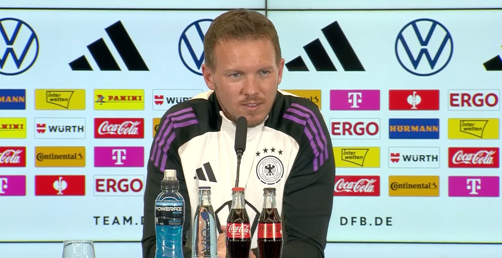 Julian Nagelsmann auf der DFB PK am 25.03.2024