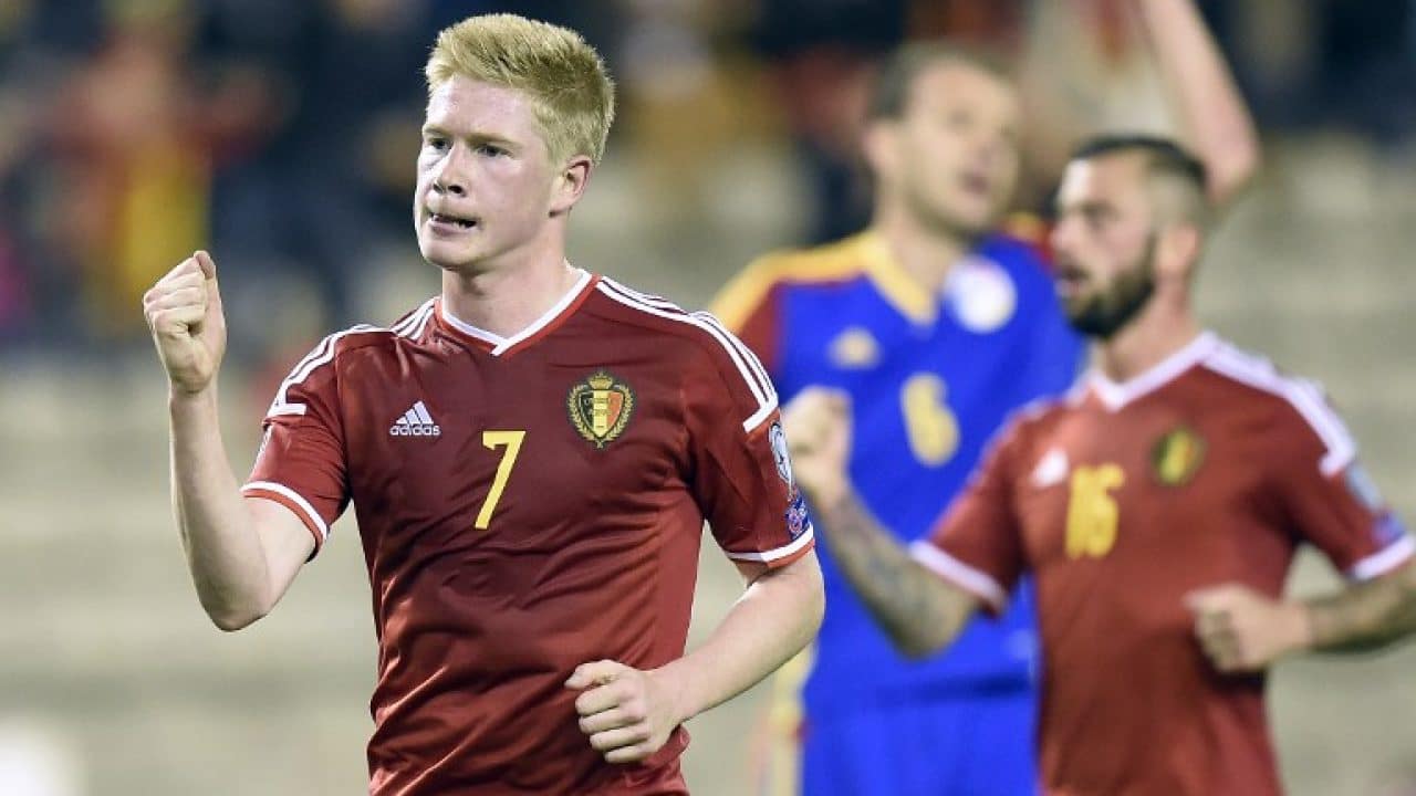 Belgiens Kevin De Bruyne im Belgien Trikot bei der WM 2022 (Foto aFP)